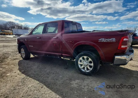 2021 Ram 2500 Laramie z USA, uszkodzony, nr VIN 3C6UR5FL5MG511783
